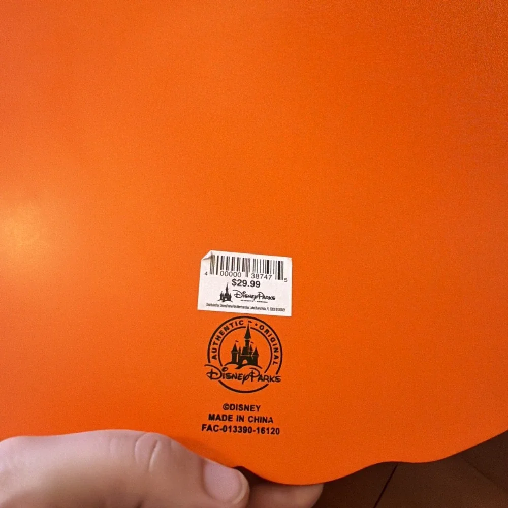 Disney Parks Halloween Vampire Mickey Mouse Sign Trick Or Treat Wooden 17